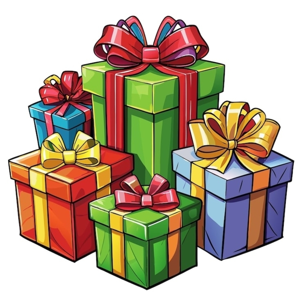 Surprise Christmas Gift Boxes, 8 NWT or NWOT Items, Clothes, Jewelry, Bath, Fun!